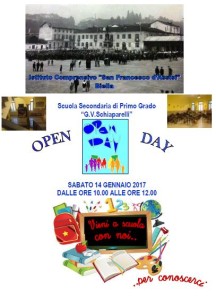 OPEN DAY GENNAIO 2017